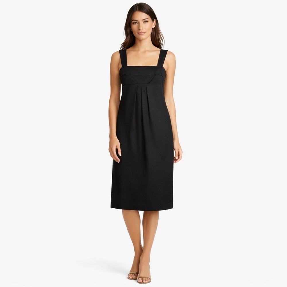 Vince Virgin Wool Knee-Length Dress 4